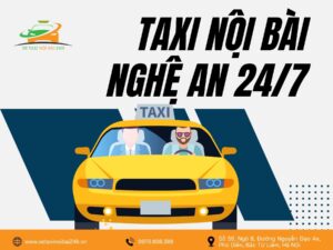Taxi Nội Bài Nghệ An 24/7