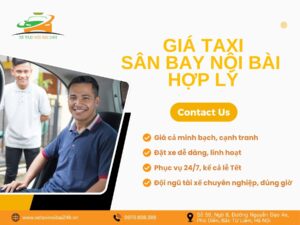 Giá taxi sân bay Nội Bài hợp lý