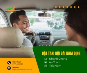 Đặt taxi Nội Bài Nam Định