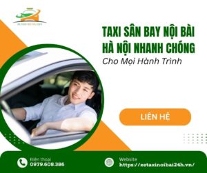 Taxi sân bay Nội Bài Hà Nội nhanh chóng