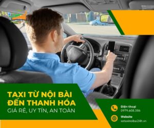 Taxi từ Nội Bài đến Thanh Hóa