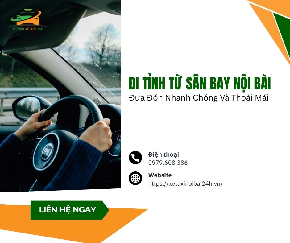Đi tỉnh từ sân bay Nội Bài