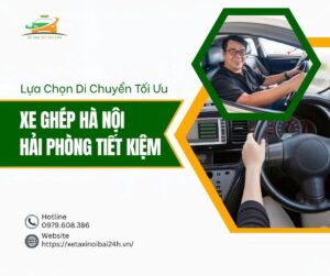 Xe ghép Hà Nội Hải Phòng tiết kiệm