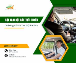 đặt Taxi Nội Bài trực tuyến