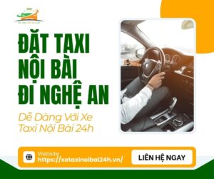 đặt taxi Nội Bài đi Nghệ An