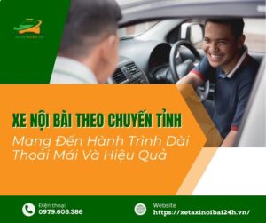 xe Nội Bài theo chuyến tỉnh