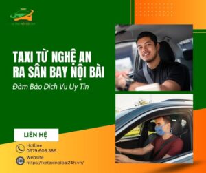 Taxi từ Nghệ An ra sân bay Nội Bài