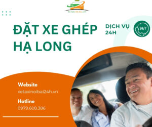 Đặt xe ghép Hạ Long