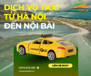 Taxi từ Hà Nội đến Nội Bài