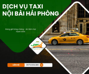 Đặt taxi Nội Bài Hải Phòng
