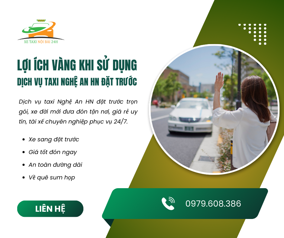 Lợi ích vàng khi sử dụng dịch vụ taxi Nghệ An HN đặt trước trọn gói 1 taxi-ha-noi-nghe-an-dat-truoc
