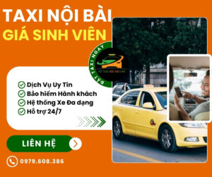 Taxi Nội Bài giá sinh viên