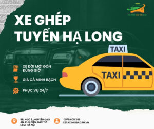 Xe ghép tuyến Hạ Long