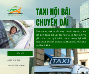 Taxi Nội Bài chuyến dài