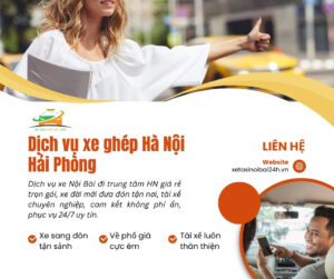 Dịch vụ xe ghép Hà Nội Hải Phòng