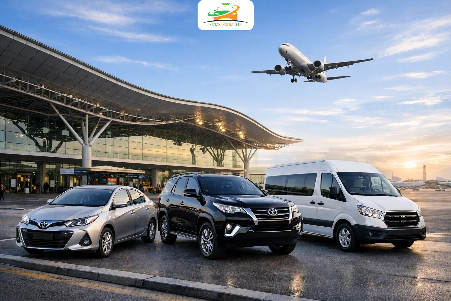 Xe Nội Bài Giá Rẻ Dịch vụ đưa đón sân bay tiết kiệm, đúng giờ, không phát sinh chi phí