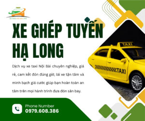 Xe ghép tuyến Hạ Long