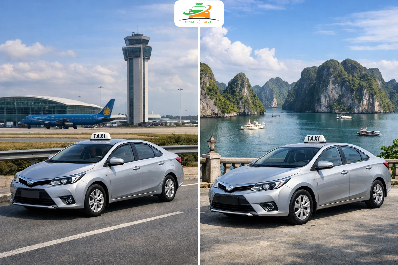 Xe taxi nội bài hải phòng và taxi nội bài hạ long