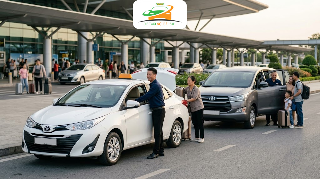 Taxi Nội Bài Giá Rẻ - Dịch Vụ Xe Đưa Đón Sân Bay Trọn Gói Chỉ Từ 160K 2 Hệ thống phương tiện đời mới phục vụ tuyến taxi nội bài giá rẻ