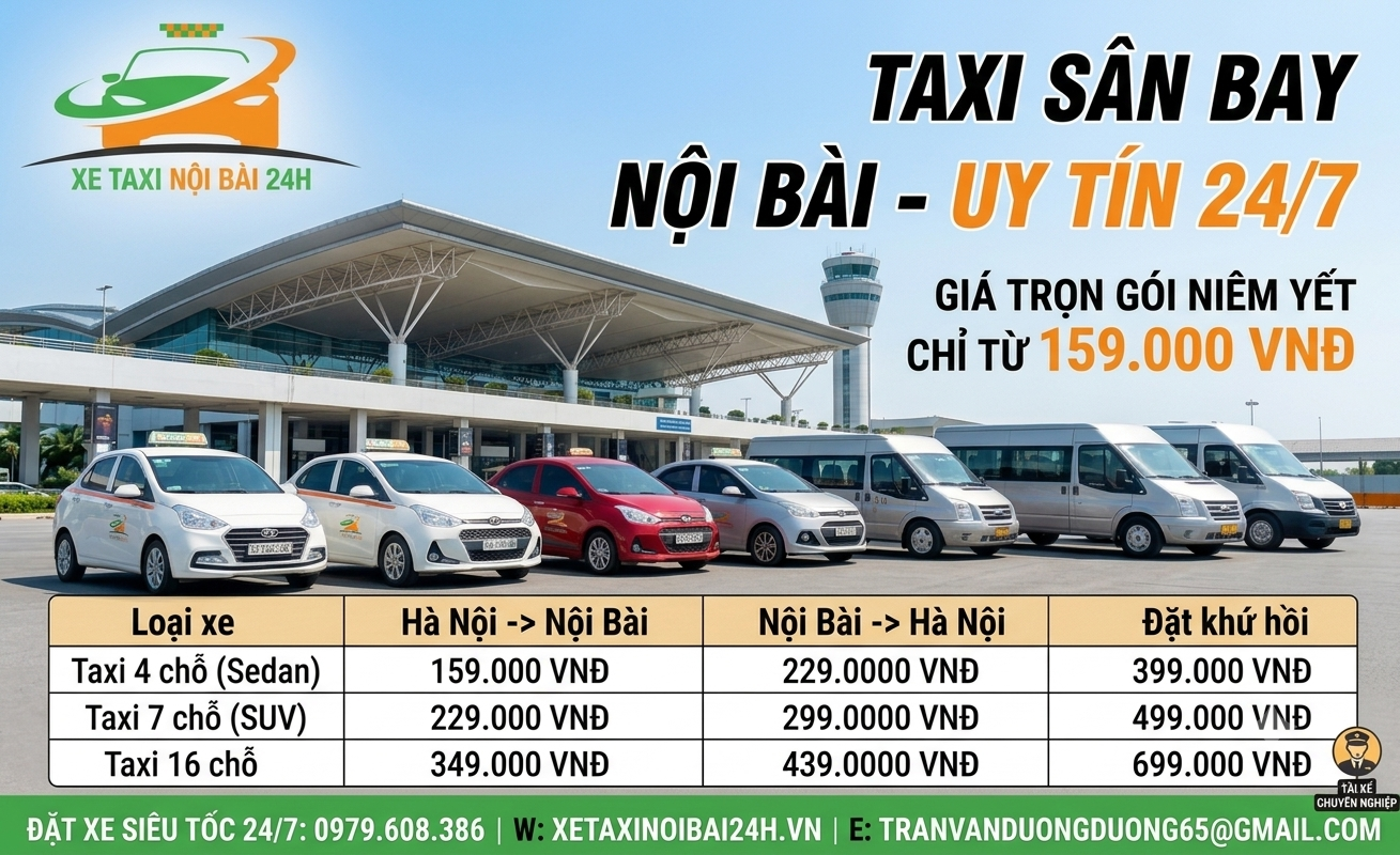 Taxi San Bay Noi Bai