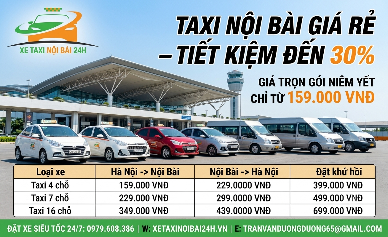 taxi noi bai gia re