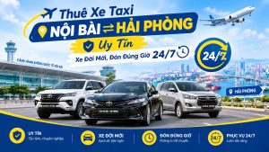 Thue Xe Taxi Noi Bai Hai Phong Uy Tin Xe Doi Moi Don Dung Gio